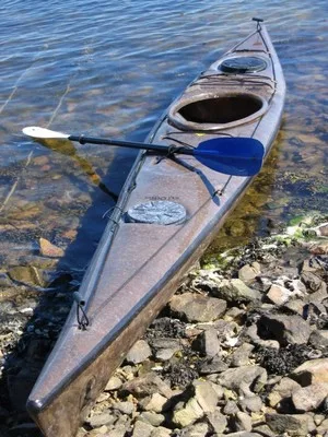 L’éconavigation avec France 3 et Plasmor et son kayak en fibre de lin