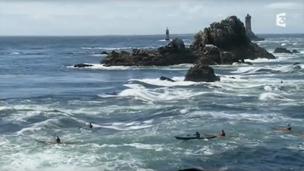 Kayak de mer au Raz de Sein