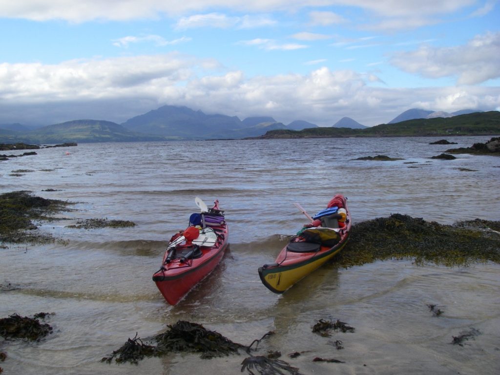 Randonnée kayak à Skye - 2010