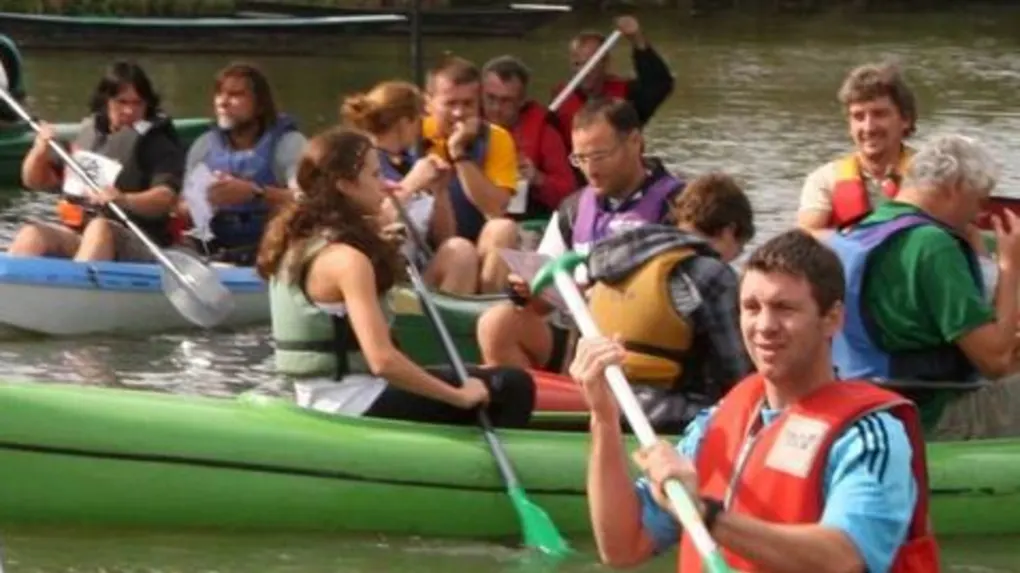 Rallye canoë kayak de la Venise Verte
