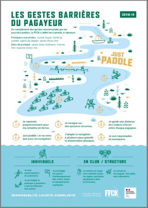 Les gestes barrières du pagayeur b