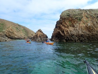 Tour de Ouessant en kayak - CK/mer