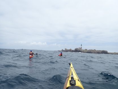 Tour de Ouessant en kayak - CK/mer