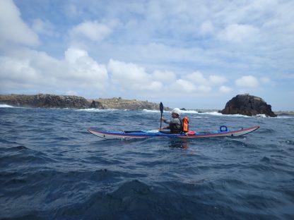 Tour de Ouessant en kayak - CK/mer