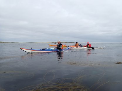 Tour de Ouessant en kayak - CK/mer
