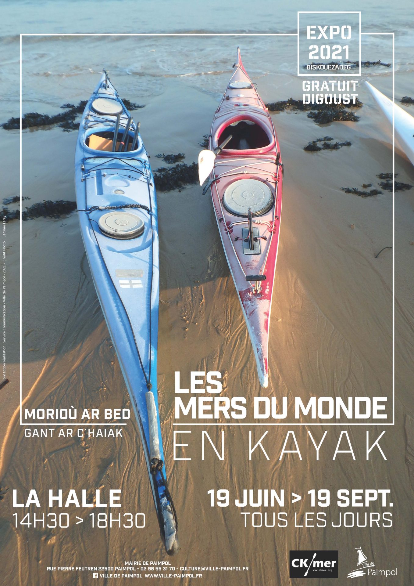 Expo Les Mers du Monde en Kayak