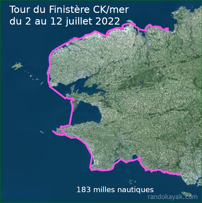 Tour du Finistère 2022 avec CK/mer