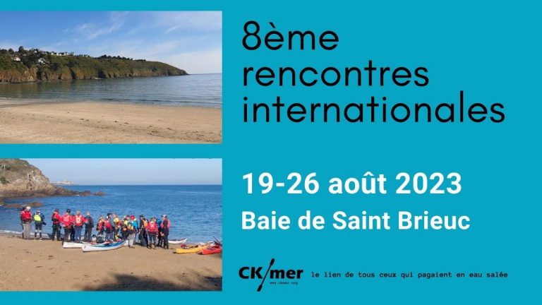 Rencontres internationales de kayak de mer - Tournemine - 2023