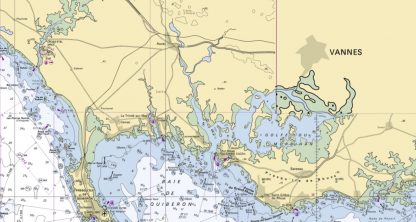 Carte marine Morbihan - SHOM