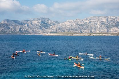 Kayak de mer dans le secteur