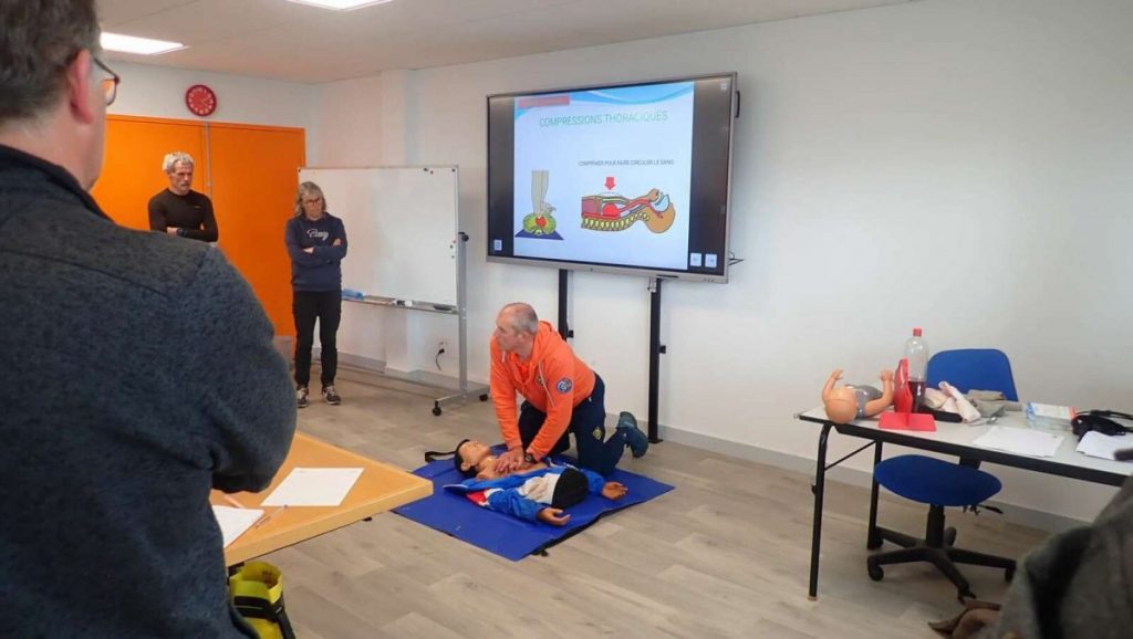 Week-end SNSM - formation PSC1 - Photo Jean