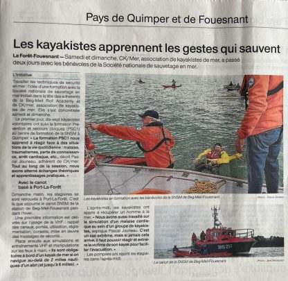 Article Ouest France 12-03-2024
