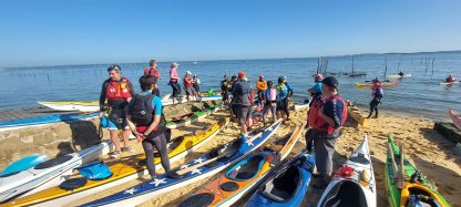 AG CK/mer 2024 - Bassin d'Arcachon - Tour de l'île aux oiseaux - Photo Frédéric Gilbert