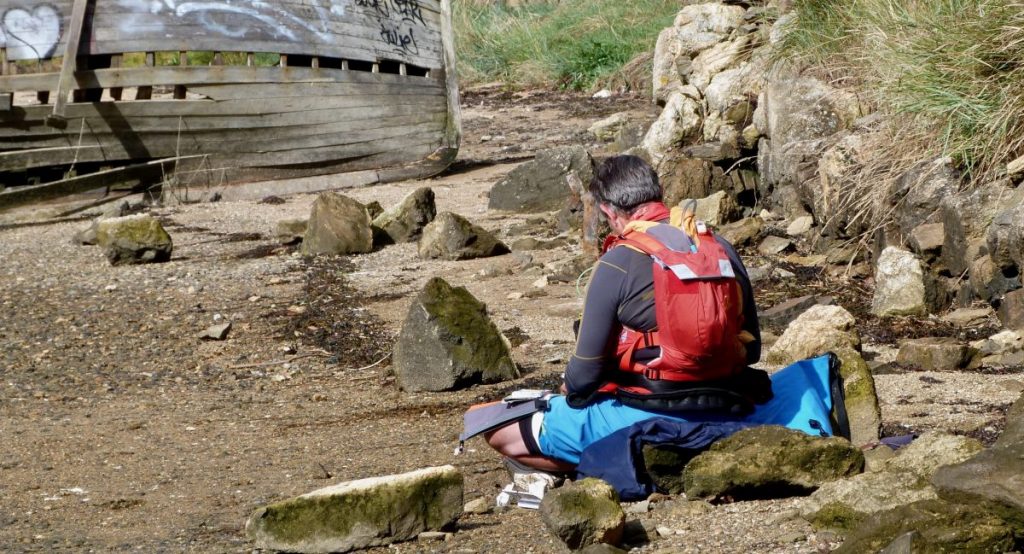 Photo en kayak - Balade sur la Rance 2024 - Karine L.