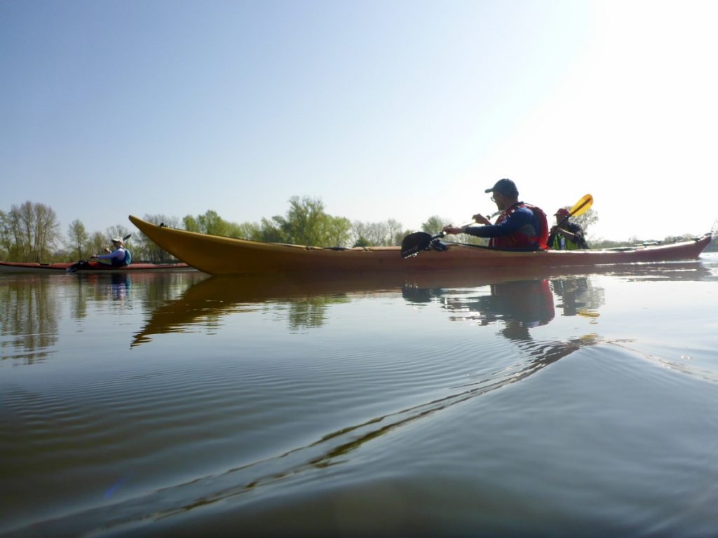 Descente de la Loire. Photo Stéphane LB. Avril 2025