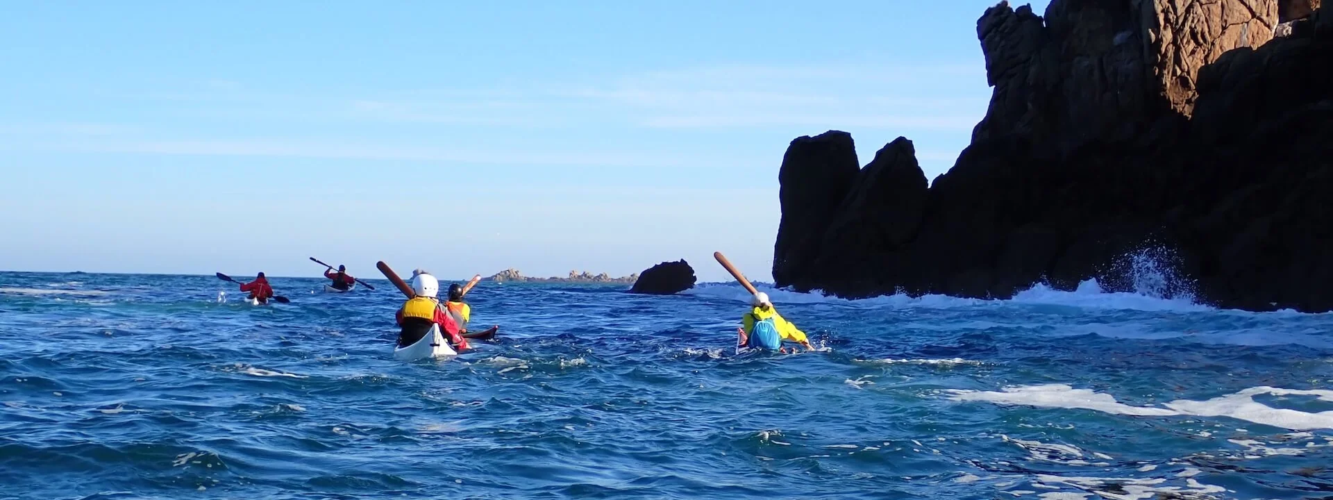 Kayak de mer en Côte d'Armor