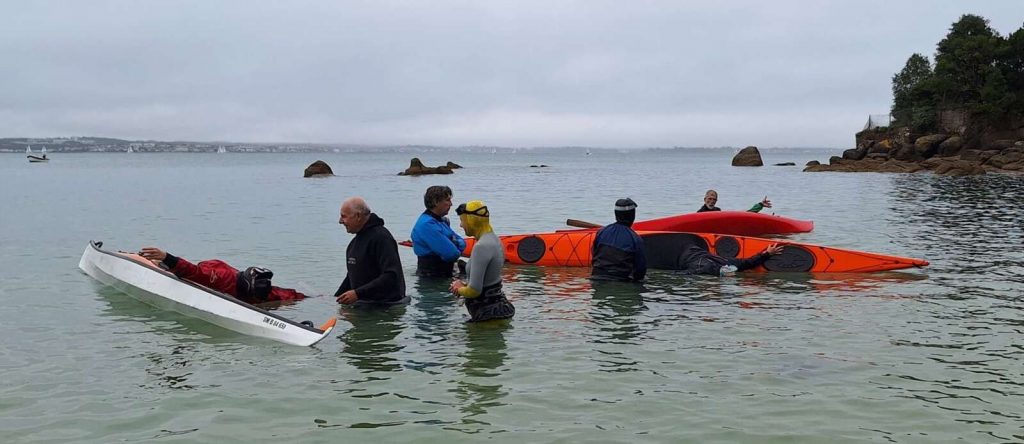 Apprentissage de l'esquimautage Initiation au roll groenlandais - Beg Meil