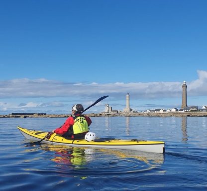 Visite du phare d'Eckmuhl en kayak