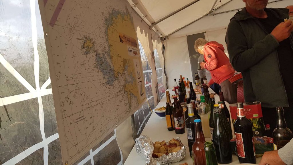 Arrivée aux Rencontres CK/mer et accueil