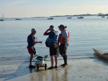 Sortie kayak - Aber Benoit, Ile Vierge, Finistère Nord