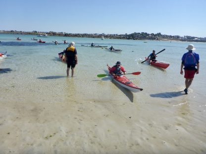 Sortie kayak Ile Carn, Ste Marguerite, Finistère Nord