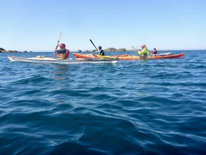 Sortie kayak Ile Carn, Ste Marguerite, Finistère Nord