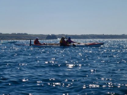 Sortie kayak Ile Carn, Ste Marguerite, Finistère Nord