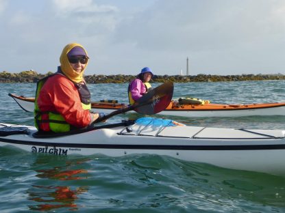 Sortie kayak Aber Wrac'h, Finistère Nord