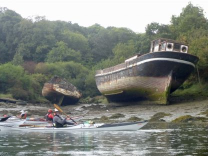 Sortie kayak Aber Wrac'h, Finistère Nord
