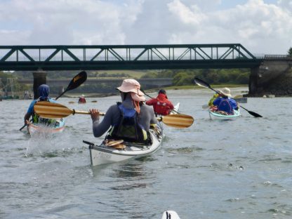 Sortie kayak Aber Wrac'h, Finistère Nord