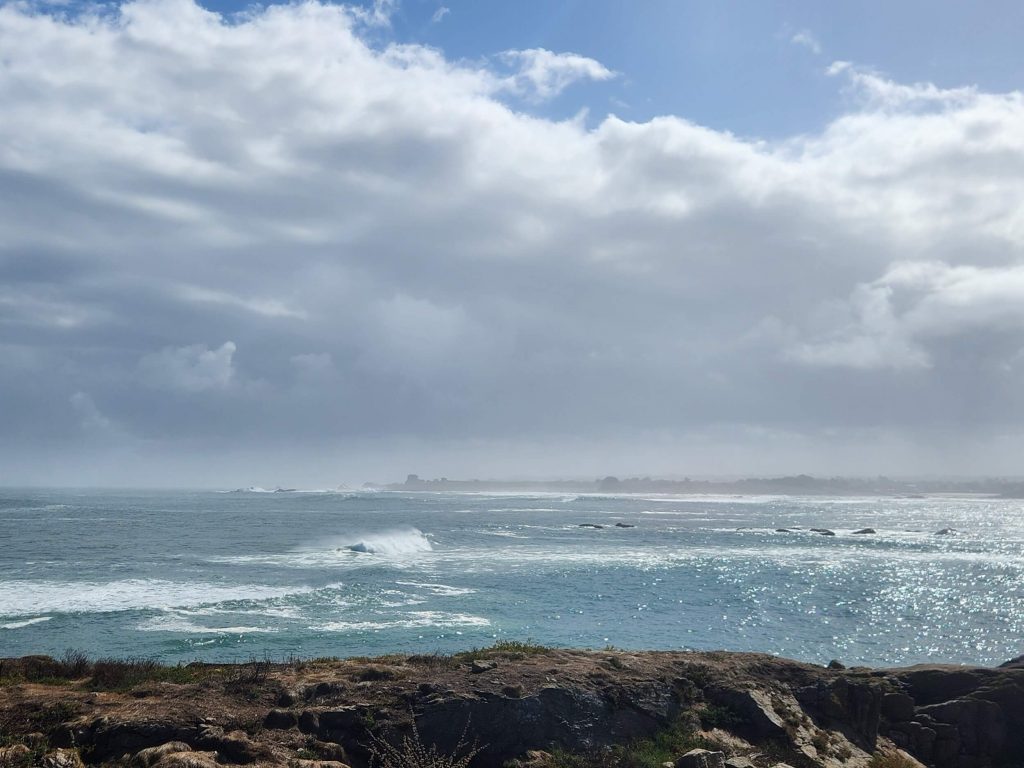 Sortie kayak vers l'Ile Vierge - Finistère Nord