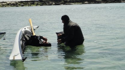 Stage esquimautage Turner Wilson et Cheri Perry – Aber Wrac’h – mai 2014